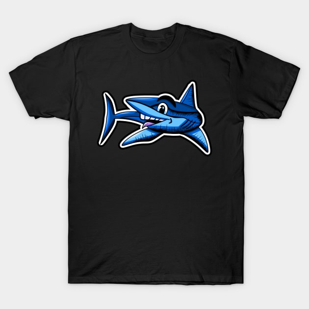 Mako Shark T-Shirt by ggheat6